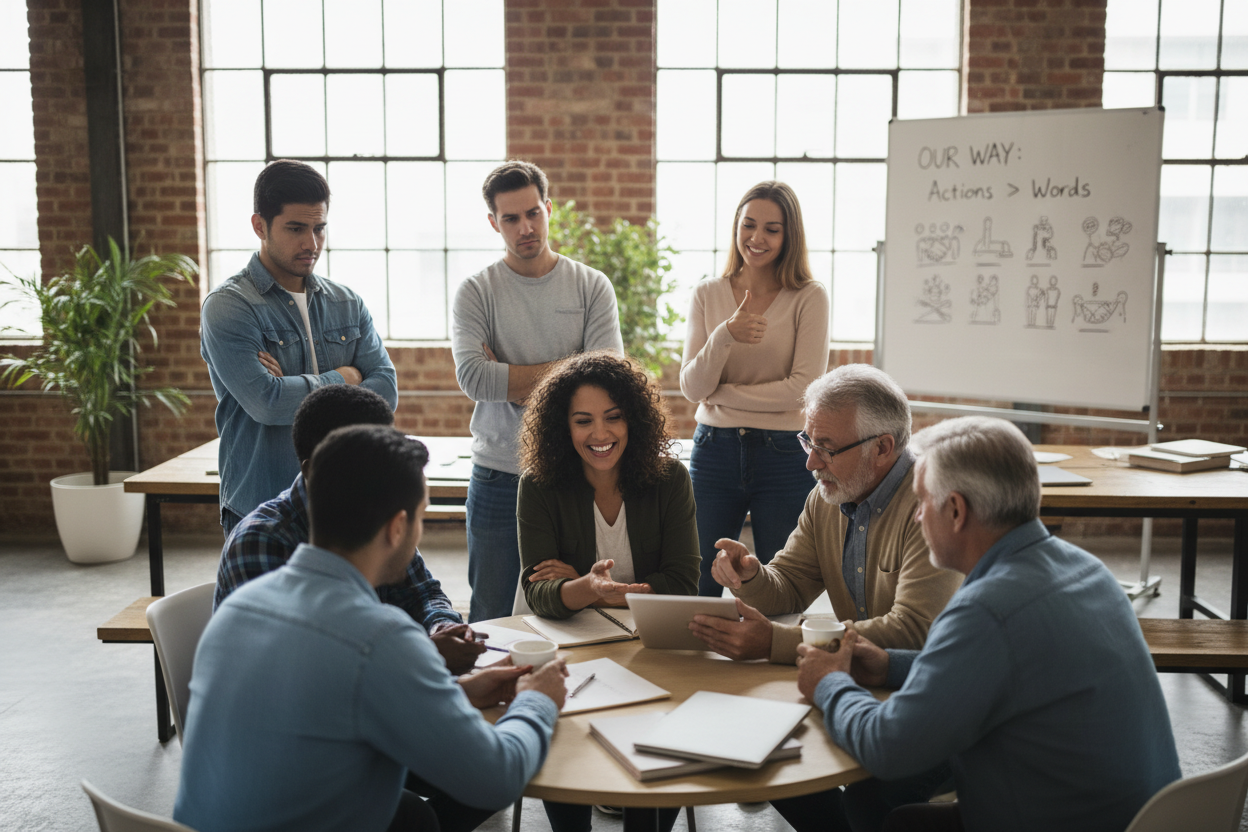 Votre culture n’est pas dans vos mots — elle est dans ce que vous tolérez.